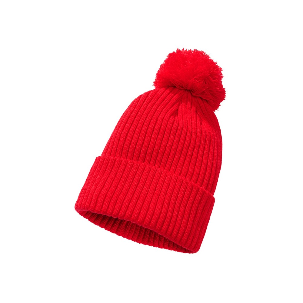 Brandit - Bobble Hat Pompon Bonnet - Rouge
